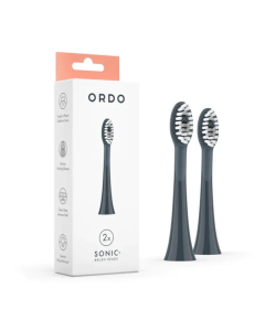 ORDO - Sonic+ Brush Heads Charcoal Grey 2 units