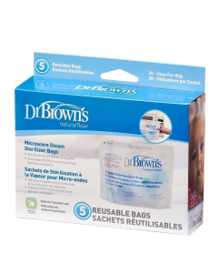 Dr Brown - Microwave Steam Sterilizer Bags (x5)