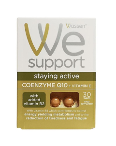 Wassen - Coenzyme Q10 + Vitamin E (30 tablets) 