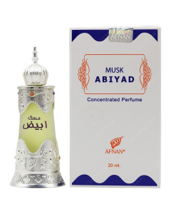 Afnan - Musk Abiyad Concentrated Perfume Oil Unisex (20ml​​​​​​​)