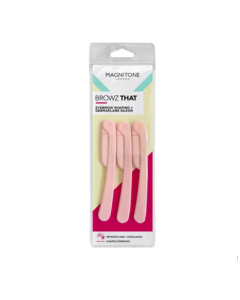 Magnitone - Browz That! Eyebrow Shaping & Dermaplane Razor (3 pack)