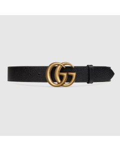 Gucci 古驰 经典款男士金色双G腰带 4*90cm