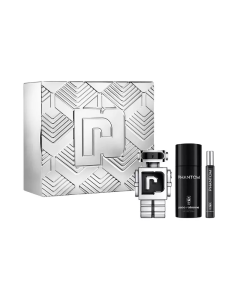 Paco Rabanne 帕高 幻影礼盒套装 男士香水EDT 100ml+香体喷雾 150ml+旅行装 10ml