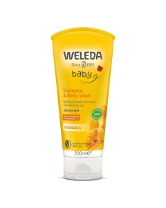 Weleda 维蕾德 金盏花宝宝洗护二合一洗发沐浴露 200ml