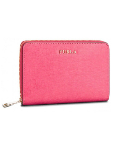 Furla 芙拉巴比伦粉色拉链钱包