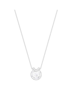 Swarovski施华洛世奇Bella V型 白色心形项链