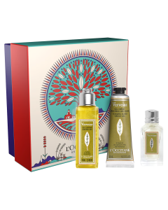 L'Occitane 欧舒丹 清新马鞭草沐浴啫喱70ml+护手霜30ml+香水EDT 7.5ML