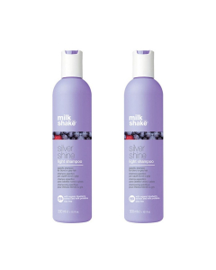Milkshake 银色光亮洗发水套装 2 x 300ml