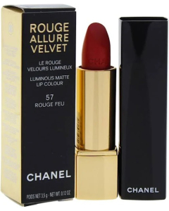 Chanel 香奈儿炫亮魅力唇膏丝绒系列 #57 Rouge Feu (3.5g)