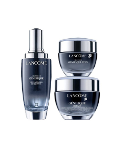 Lancome兰蔻  小黑瓶系列（第二代精华100ml+发光眼霜15ml+小黑瓶晚霜50ml）套装