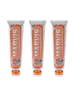 Marvis 玛尔仕 橙色生姜薄荷味牙膏 3*85ml