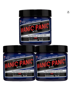 ManicPanic mp染发膏- 斑蓝 Shocking Blue(3x118ml)