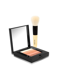 Bobbi Brown Bronze Shimmer Brick Set: Bronze Shimmer Brick Compact + Mini Face Blender Brush