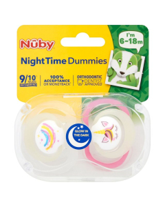 Nuby - 2 Uber Dummy Day (6-18M)