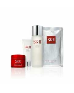 SK-II  畅销组合套装（神仙水+洁面啫喱+前男友面膜+微肌因精华露）