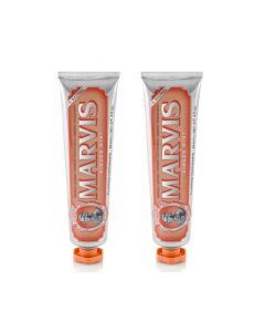 Marvis 玛尔斯 橙色生姜薄荷味牙膏 2x85ml