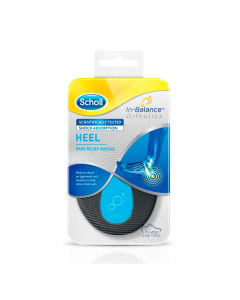 Scholl - In-Balance Orthotics Heel Pain Relief Insole (Large)