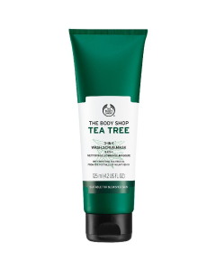 The Body Shop - 3-in-1 Cleansing Scrub Mask Tea Tree (125ml)