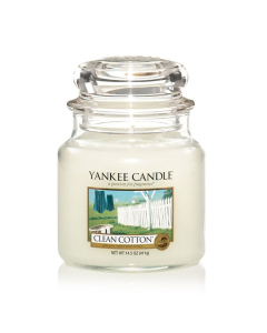 Yankee Candle 扬基 香氛蜡烛净棉中号 411g