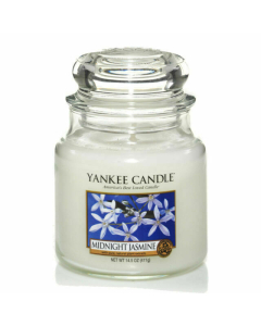 Yankee Candle 扬基 香氛蜡烛午夜茉莉 411g