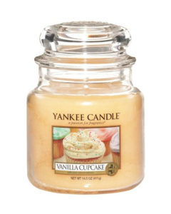 Yankee Candle 扬基 香氛蜡烛香草蛋糕 411g