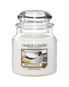 Yankee Candle 扬基 香氛蜡烛婴儿粉中号 411g