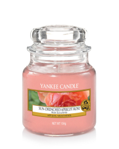 Yankee Candle 扬基 香氛蜡烛阳光下的杏花玫瑰 411g