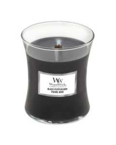 WoodWick 香薰蜡烛中号 沉香乌木