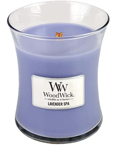 WoodWick 薰衣草Spa中号香氛蜡烛