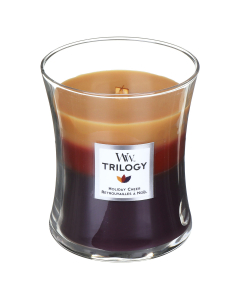 WoodWick - Holiday Cheer Trilogy Medium Hourglass Candle (275g)