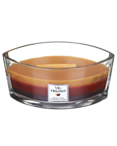 WoodWick - Holiday Cheer Trilogy Hearthwick Ellipse Candle