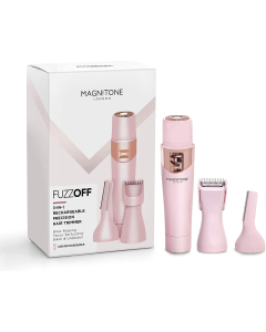 Magnitone - Fuzz Off 3-in-1 Rechargeable Precision Trimmer Pink