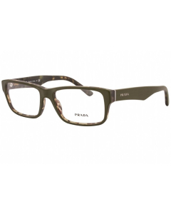 普拉达 Prada 眼镜框 - Green/Tortoiseshell - Size 53