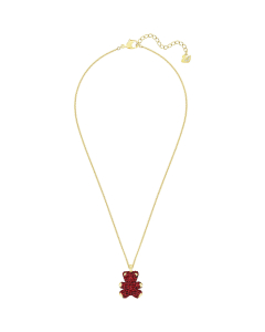 Swarovski施华洛世奇  Teddy 3D Pendant链坠 - 红色镀金色