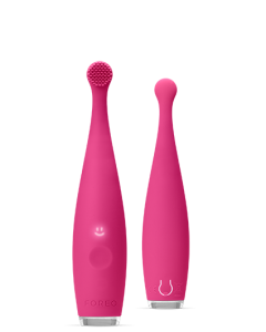 Foreo 斐珞尔 ISSA baby 硅胶智能电动牙刷 婴幼儿专用  草莓红 USB Plug