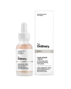 The Ordinary 5%乳酸+透明质酸温和去角质清洁毛孔均匀肤色精华 30ml