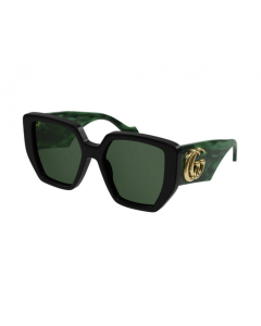 Gucci 古驰 女士太阳镜Black/Green GG0956S 001