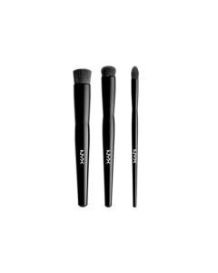 NYX - Ready Set Contour 3 Piece Brush Set