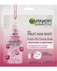  Garnier - Face Sheet Mask with Fruit AHA Shot (33g)