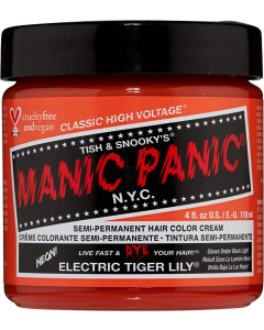 ManicPanic mp纯植物染发膏-虎百合 Electric Tiger Lily 118ml