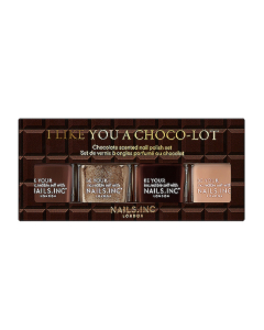 Nails Inc - I Like You Choco-Lot Nail Polish Quad