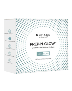 NuFACE Prep-N-Glow 洁面湿巾 20 包