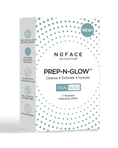 NuFACE Prep-N-Glow 清洁去角质洁面巾 -  5 Pack