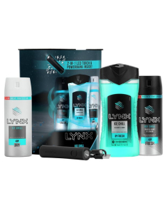 Lynx - Ice Chill Trio Gift Set And Powerbank