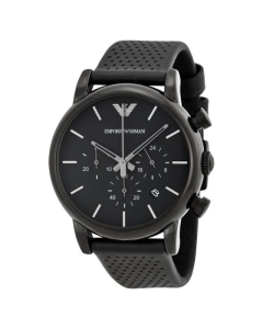 安普里奥 阿玛尼 Emporio Armani Men's Chronograph Watch 男士 手表 - Black