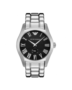 安普里奥 阿玛尼 Emporio Armani Mens Watch 男士 手表 - Silver and Black