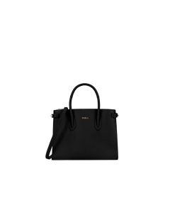 Furla Pin Tote S East/West in Onyx