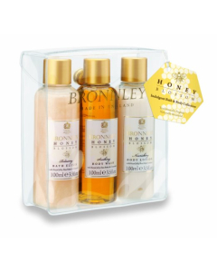 Bronnley Honey Blossom Bath and Body Collection - 3 x 100ml