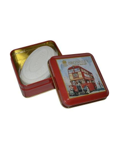 Bronnley Soap in a Tin London Bus - Orchid - 100g