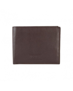 Azzaro Leather Wallet - Chocolate Brown